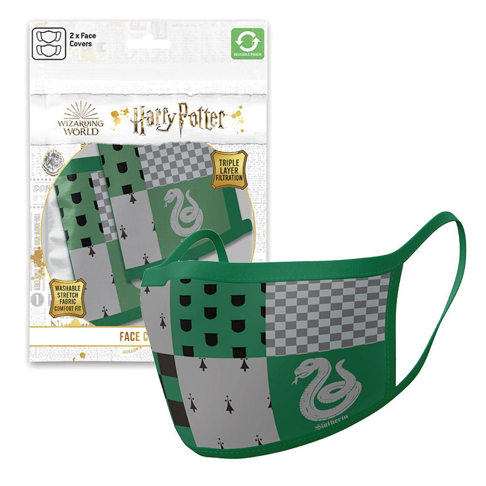 【廃番ラスト販売/特別価格】HARRY POTTER ハリーポッター (2027年 ドラマ放送決定 ) - Slytherin 2枚セット / ファッション・マスク - PGS